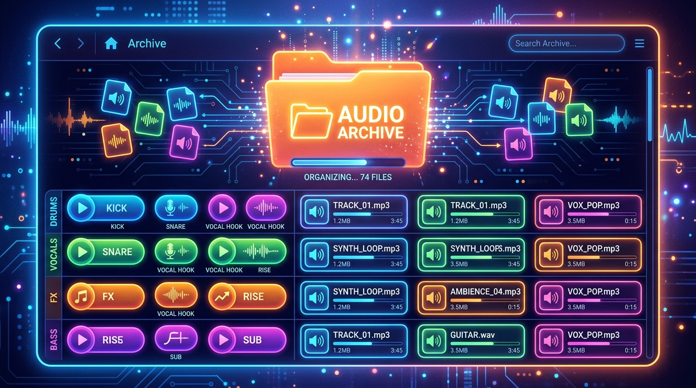 Keep Repeat-Use Sounds Straight Without Losing the File
